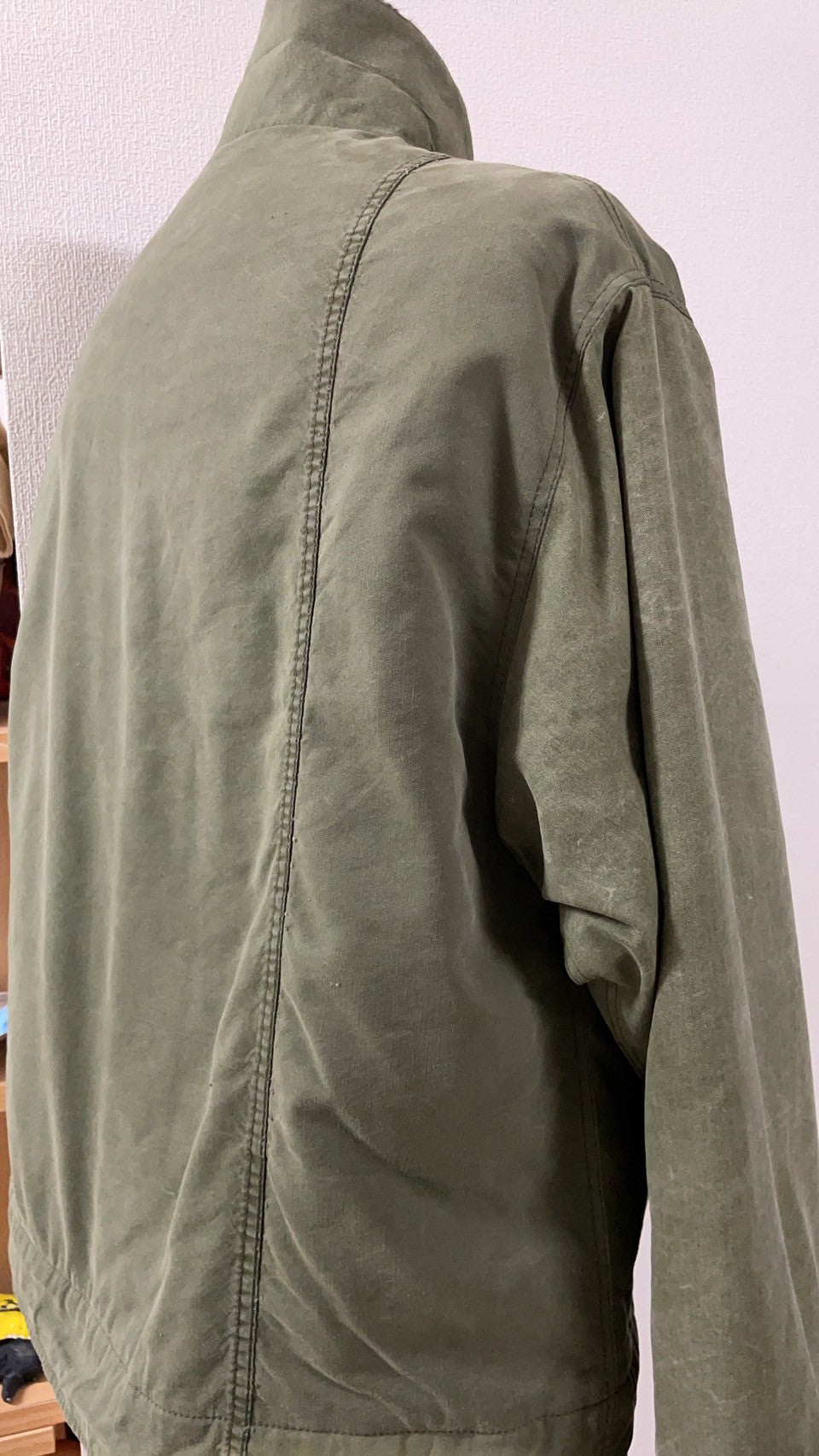 N1リメイク トラベラー・デッキジャケット(US ARMYビンテージテントリメイク)