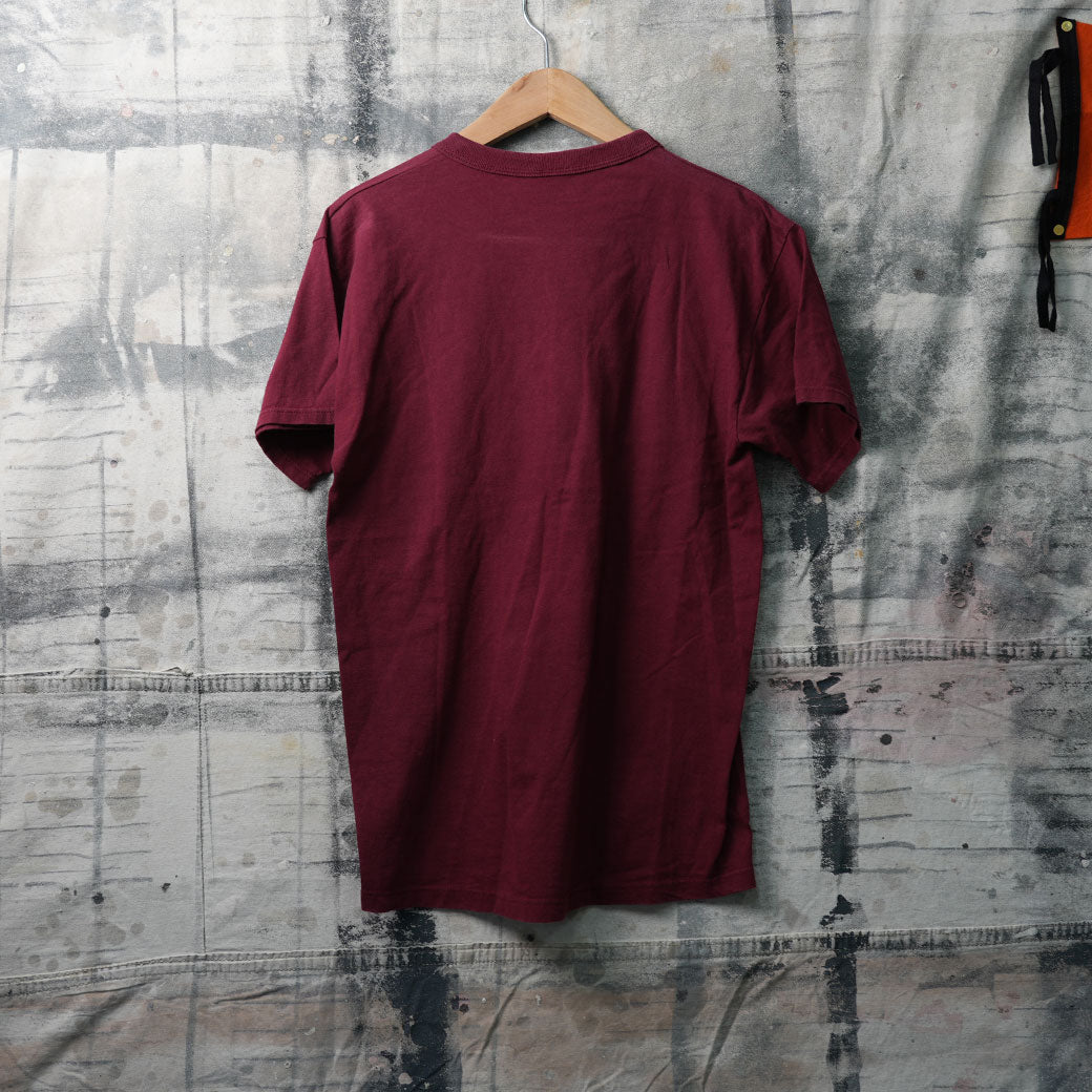 【Vintage Stock】ヴィンテージTシャツ バーガンディ