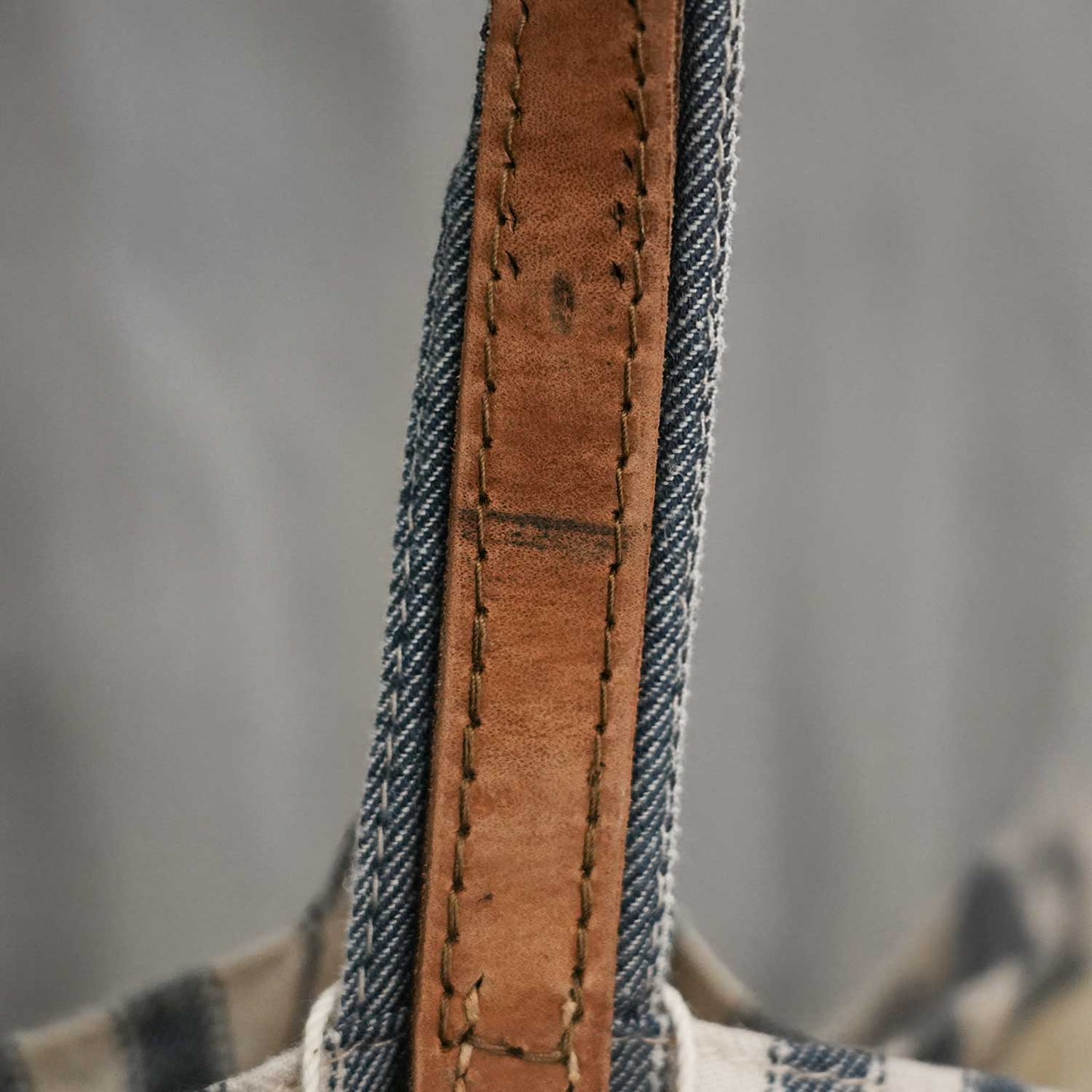 Grain Stripe Tote ビンテージ フレンチストライプ 米こく用麻袋生地使用のトートバッグ