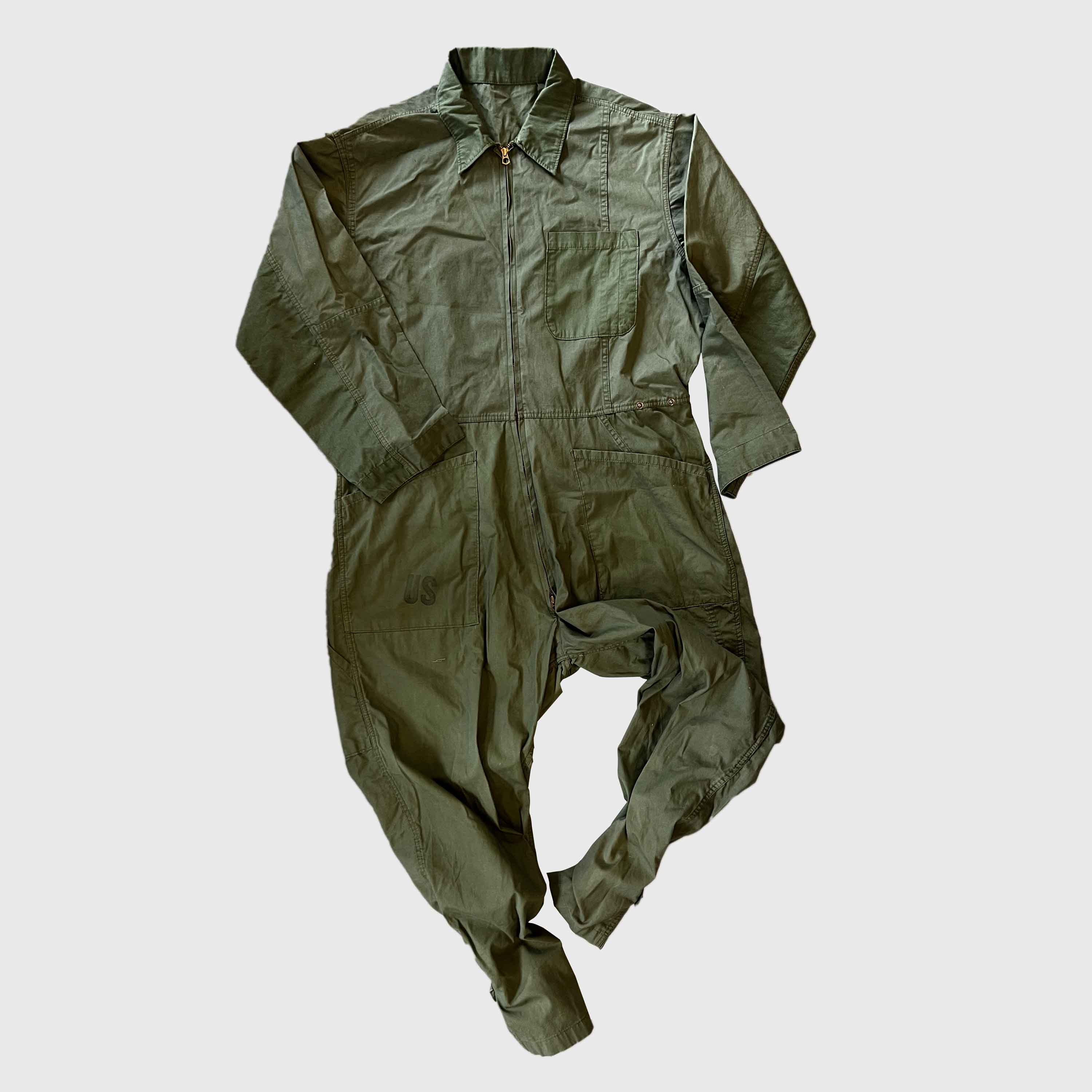 オールインワン(US ARMY ヴィンテージクロスリメイク)#つなぎ – T.K