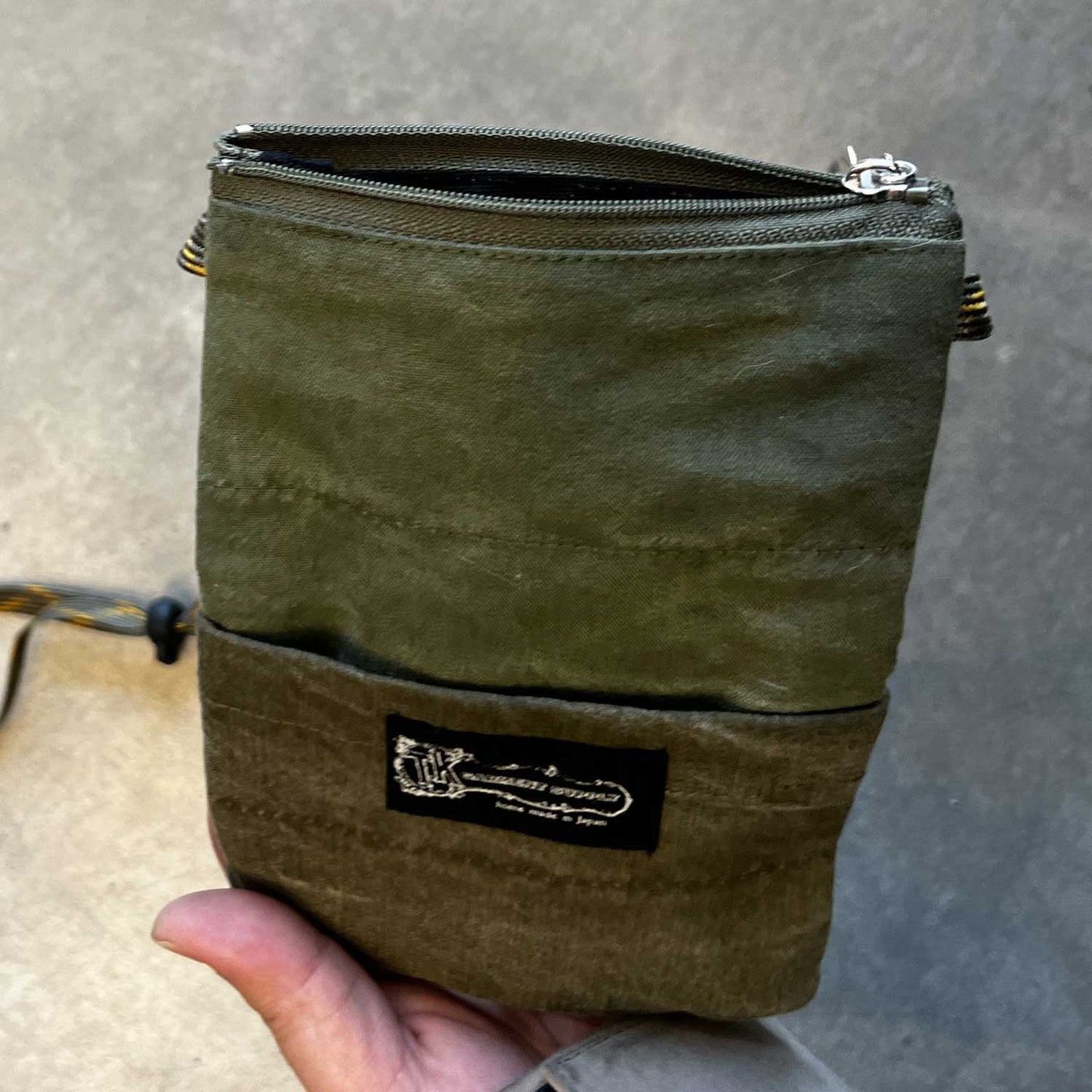 ネックポーチ|ミニマリスト|US ARMY ヴィンテージテント リメイク【くっきー!さんが動画で紹介してくださいました】