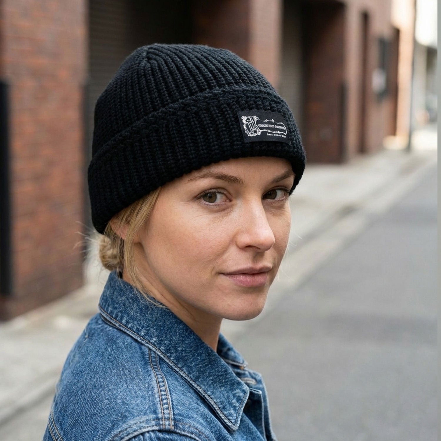 Military Knit Cap — Cotton 100% / Logo Tag【軍用ニットCAPをベース