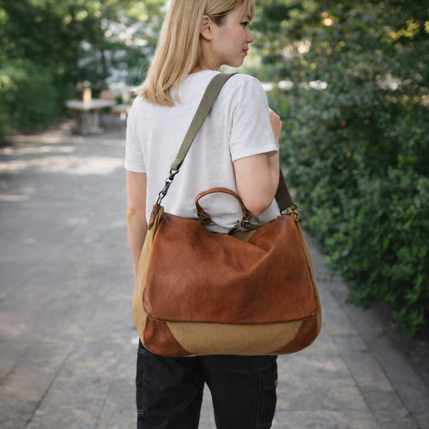 FRENCH TENT POSTMAN SHOULDER BAG フレンチテントポストマンショルダーバッグ 50s 牛革