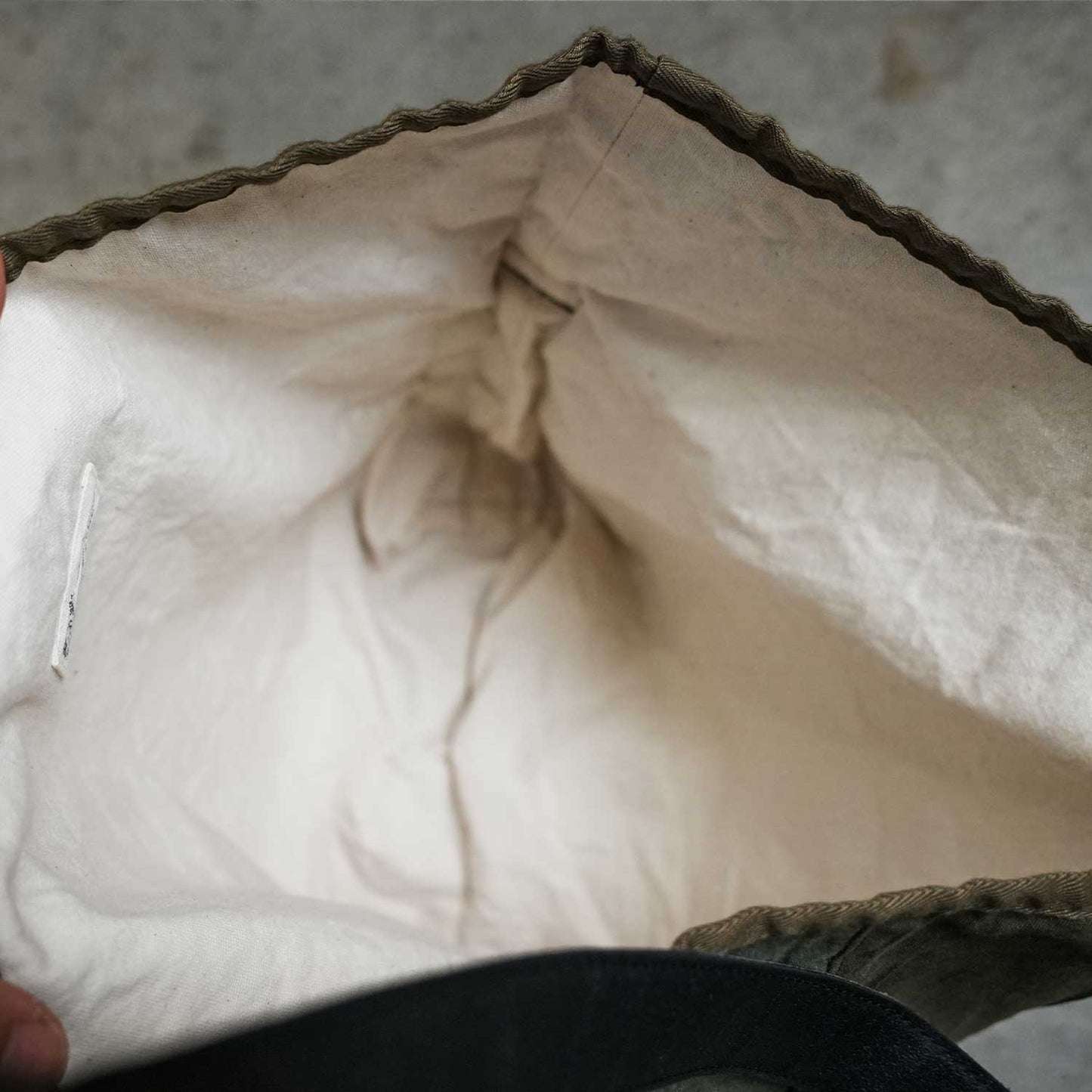 ミリタリーパッチワーク ポストマンショルダーバッグ ハンドメイド メンズ レディース