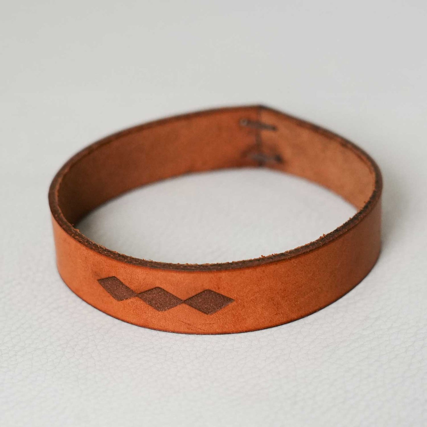 ヴィンテージミリタリーレザーブレスレット 40s 革 アクセサリー リメイク