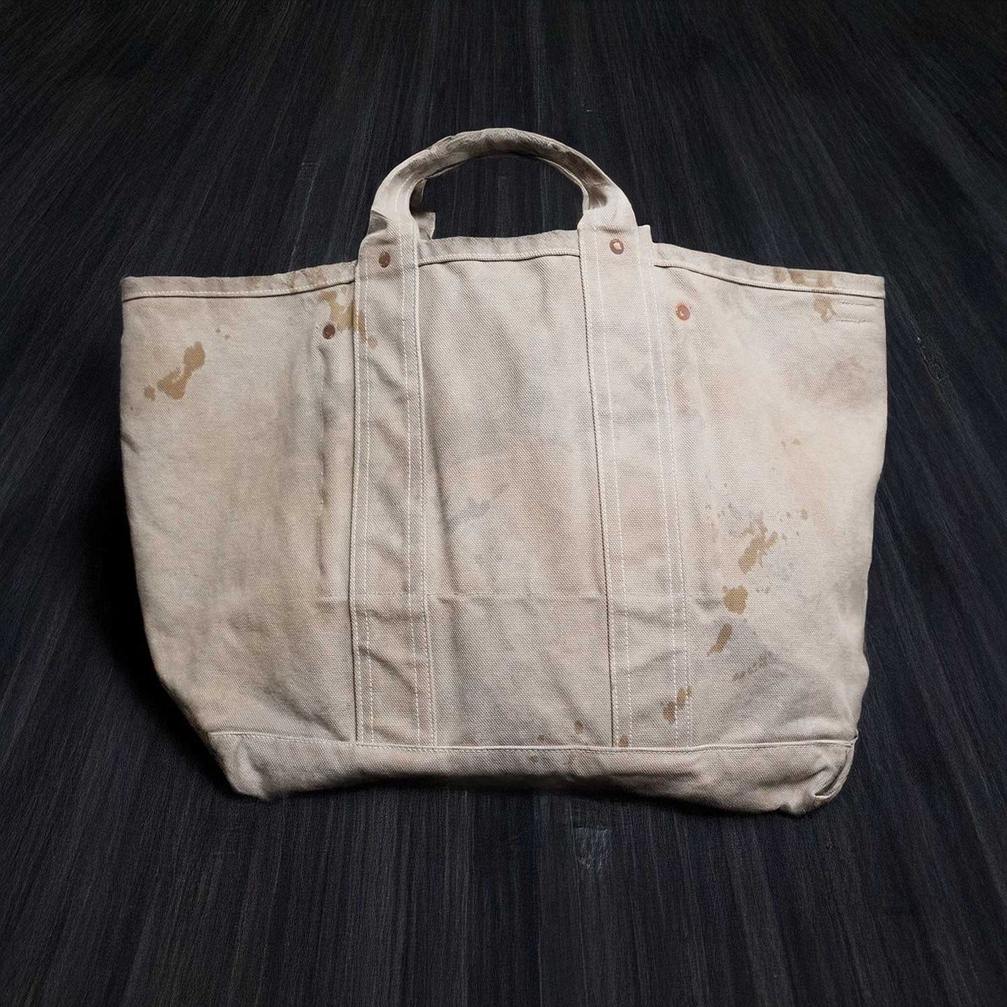 【100-Year Tote】 VINTAGE WORK EDITION 100年愛せるタフな極厚日本製4号キャンバス ヴィンテージワーク仕様 10年保証