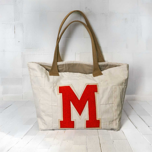 BORO PATCHWORK CANVAS TOTE|1970年代のヴィンテージワッペン使用のトートバッグ