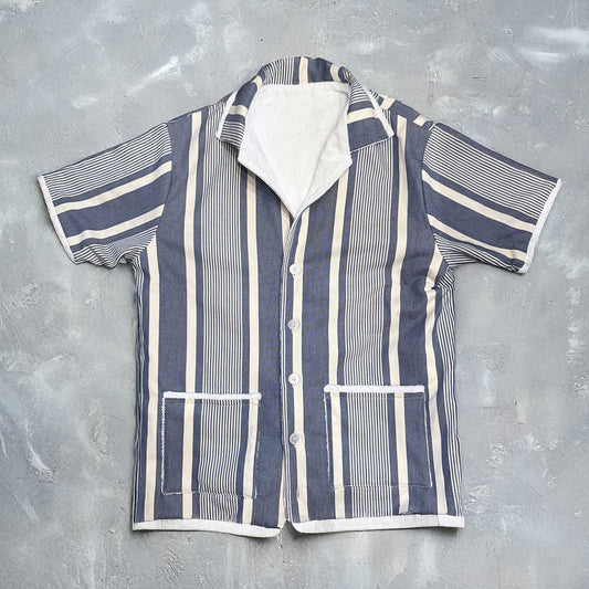 STRIPE BEACH JACKET ストライプビーチジャケット 70s復刻 40sフランス生地(オリジナル)