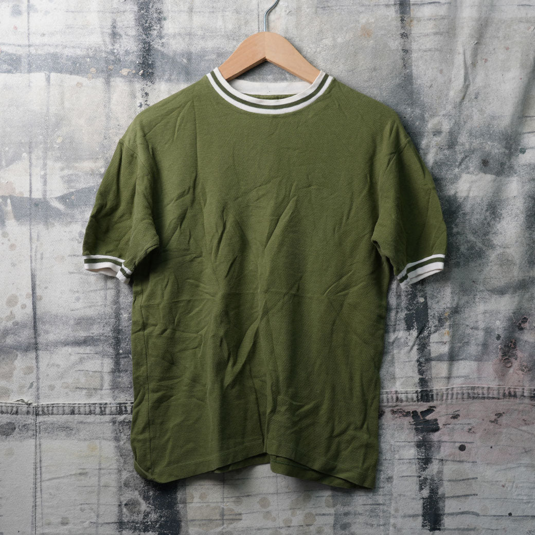 【Vintage Stock】70年代クラシックリブ付きTシャツ