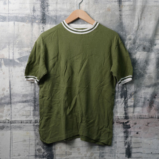 【Vintage Stock】70年代クラシックリブ付きTシャツ