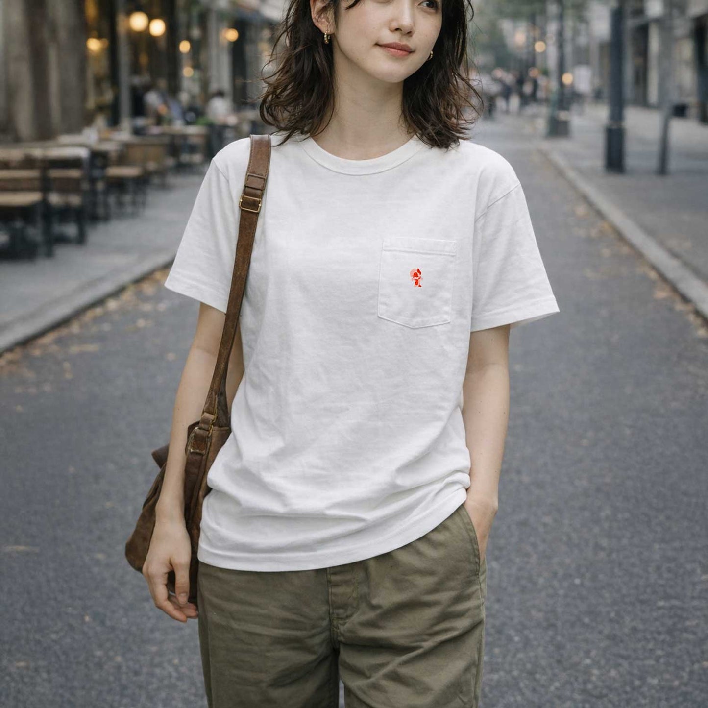 T.K MOUSE POCKET TEE T.Kマウス ポケットTシャツ