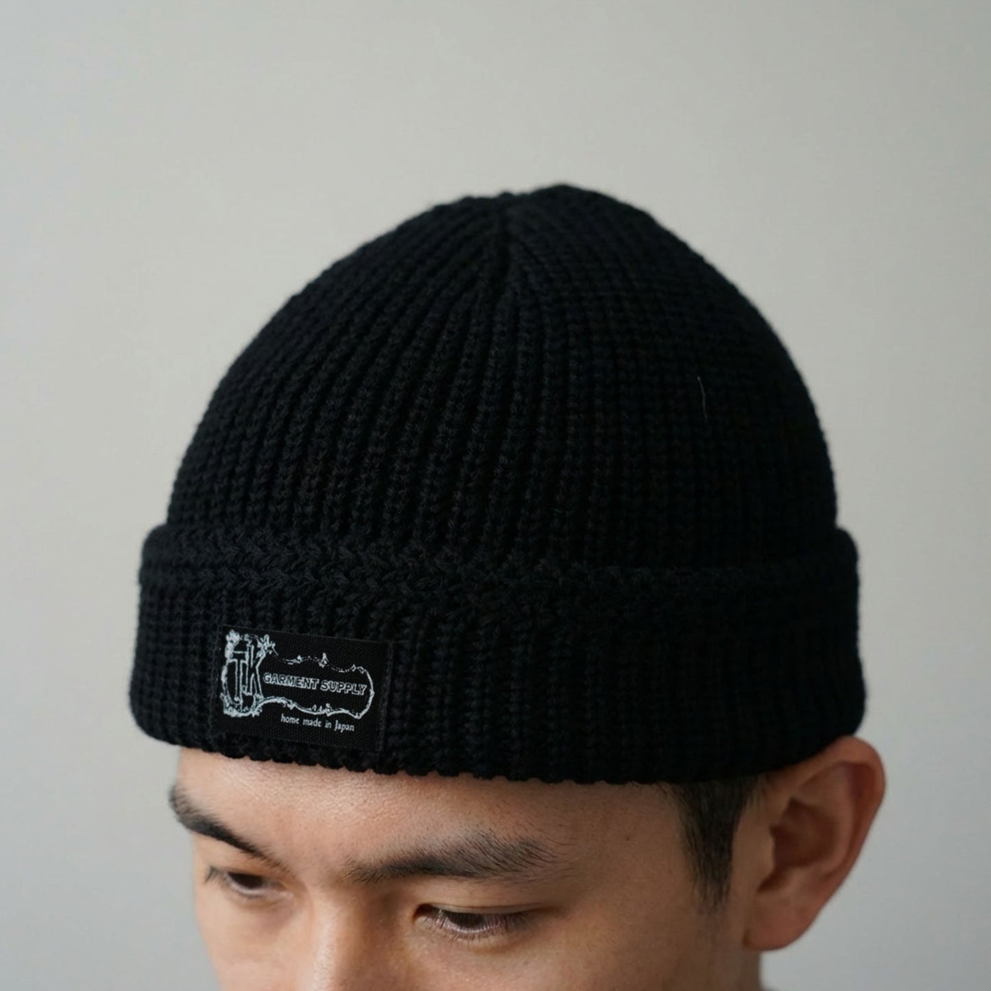 Military Knit Cap — Cotton 100% / Logo Tag【軍用ニットCAPをベースに、日本製で再構築】