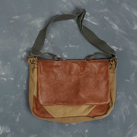FRENCH TENT POSTMAN SHOULDER BAG フレンチテントポストマンショルダーバッグ 50s 牛革