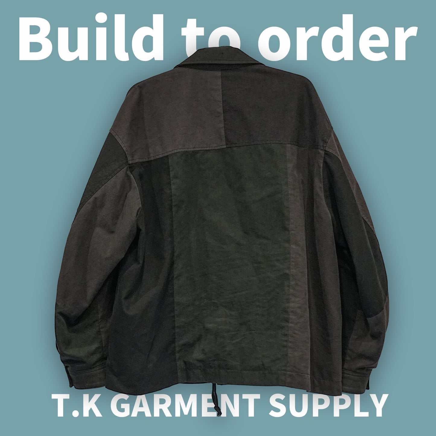 【受注生産】ドリズラージャケット パッチワーク（US ARMYビンテージテントリメイク）(現在1ヶ月待ち)