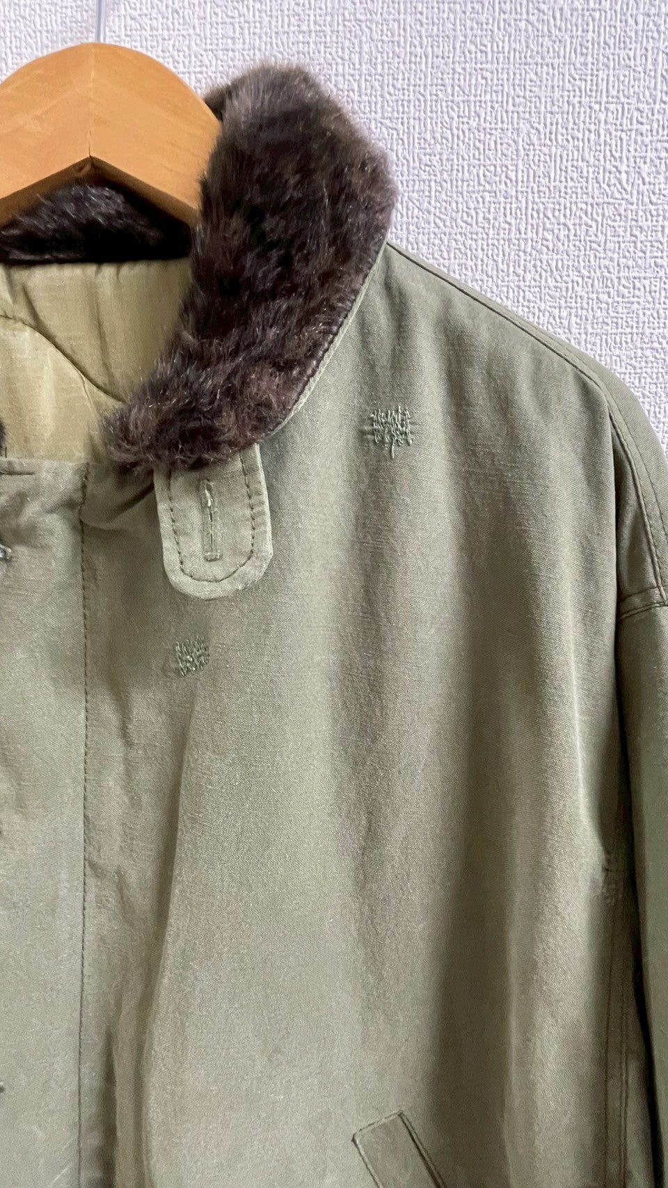 N1リメイク トラベラー・デッキジャケット（US ARMYビンテージテントリメイク）