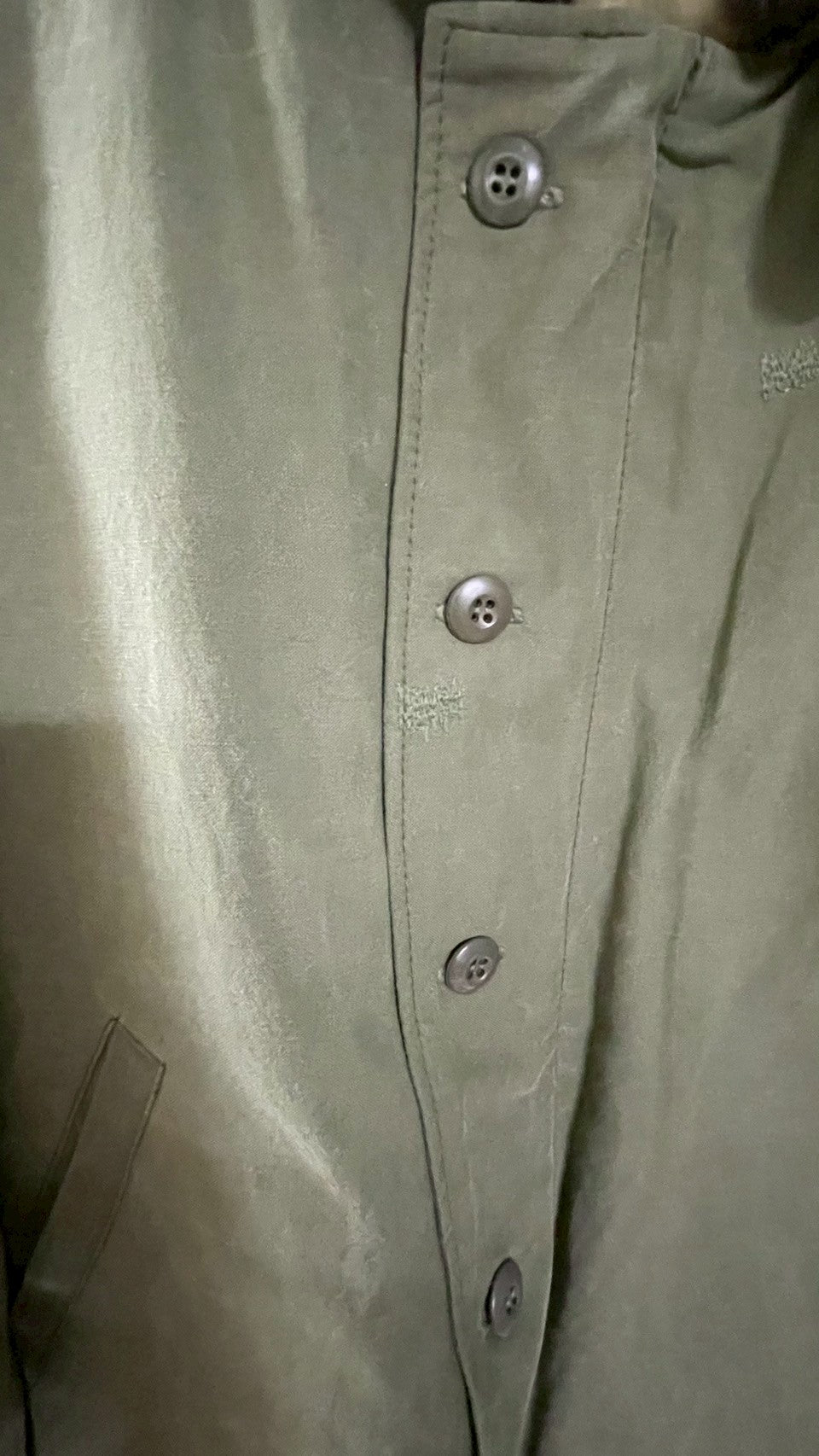 N1リメイク トラベラー・デッキジャケット（US ARMYビンテージテントリメイク）