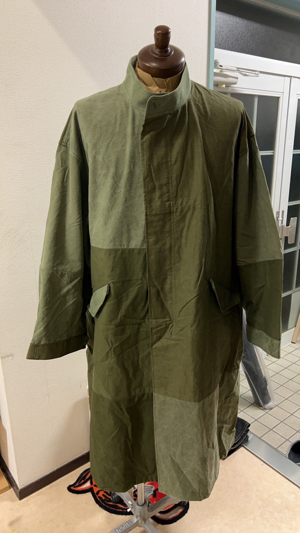 H様専用ご注文フォームリメイク ロングコート（US ARMY ビンテージテント)