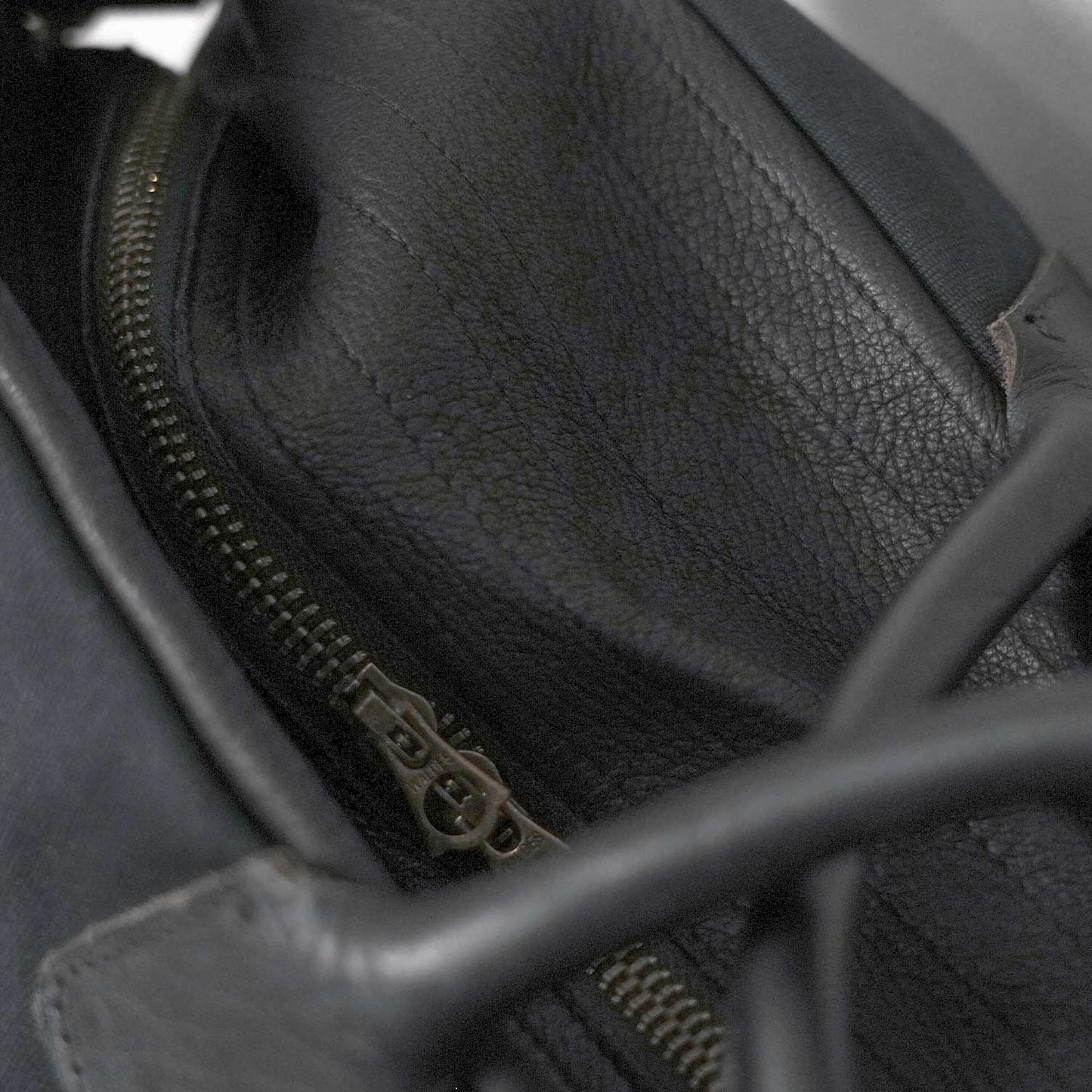 TANKER CLOTH × DEERSKIN BOSTON BAG 日本製USタンカース生地 × ディアスキン ボストンバッグ