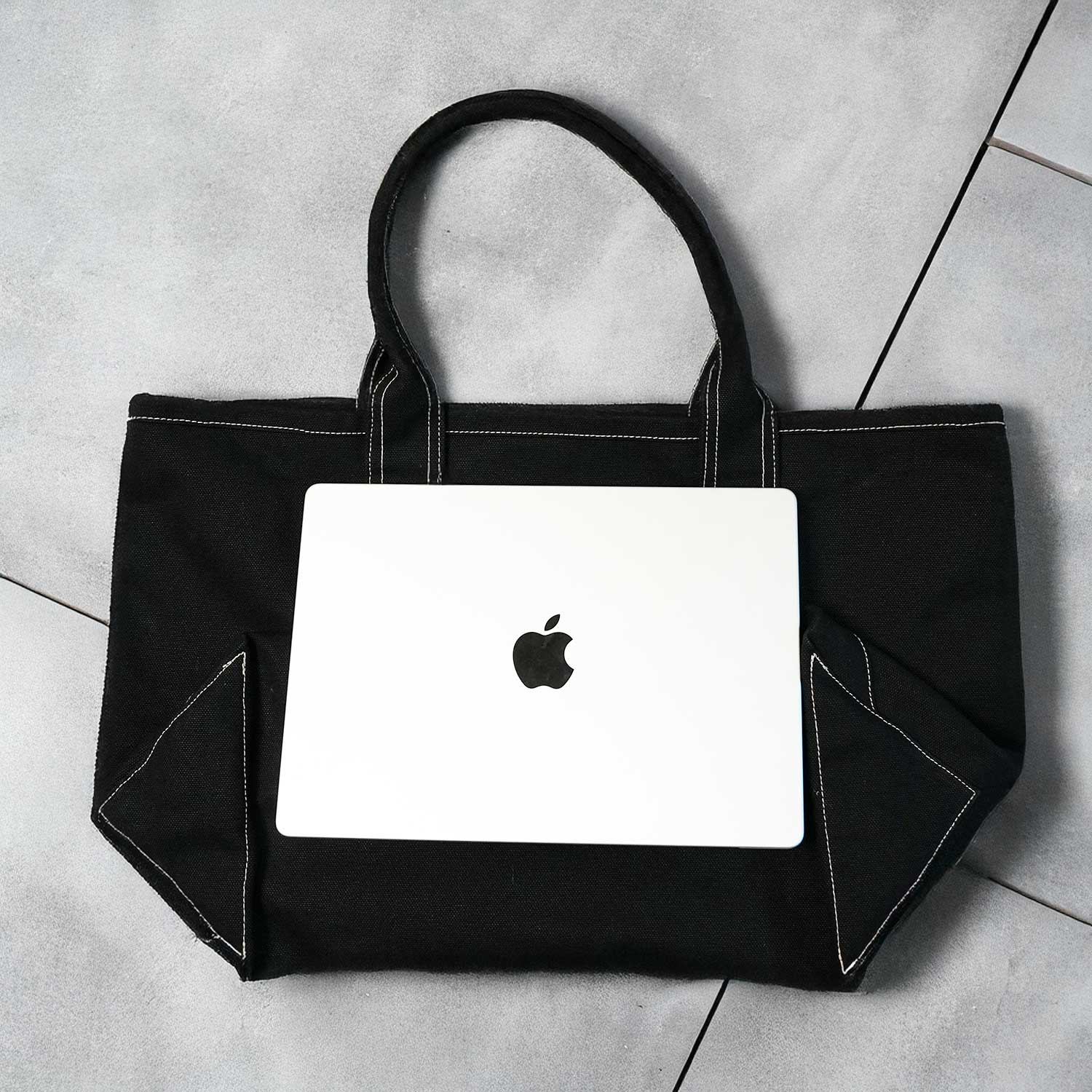 100-Year Tote】極厚4号帆布 ハンドメイド トートバッグ ディープ