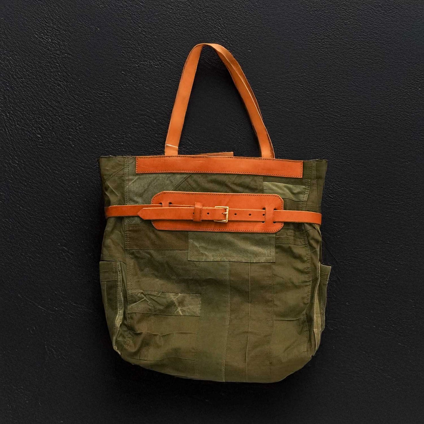 【RE:TACTICAL】PATCHWORK TOTE - U.S. Army Tent Remake