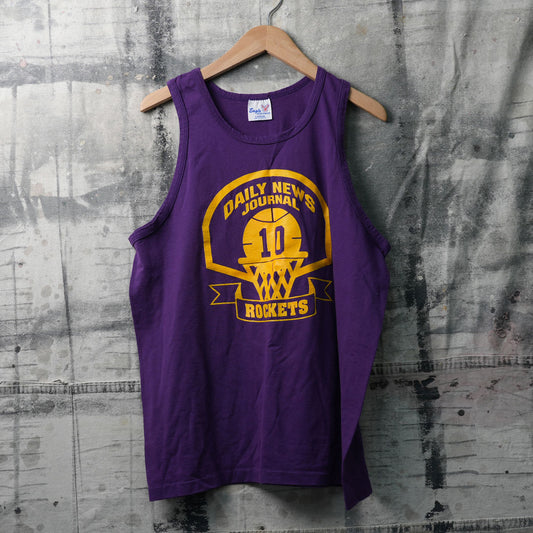 【Vintage Stock】アメリカ製 ロケッツ・ヴィンテージタンク パープル