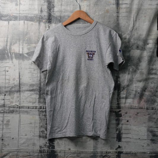【Vintage Stock】Champion WASHINGTON HUSKIES ヴィンテージTシャツ