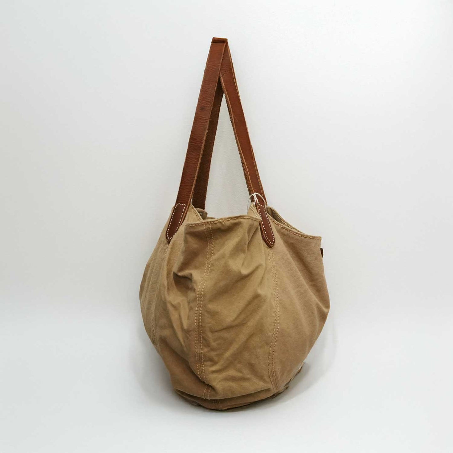 【希少】1940’s French Army Tent Fabric Tote Bag　1940年代フランス軍テント生地使用 トートバッグ
