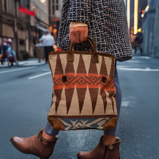 Heritage Blanket Tote – ビンテージ インディアンブランケット リメイク