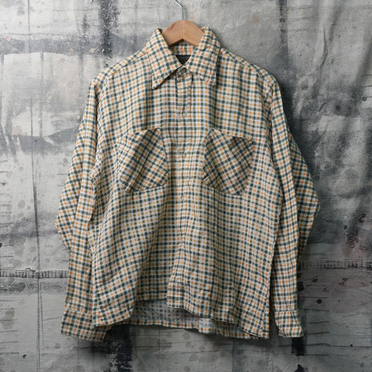 【Vintage Stock】J.C. PENNEY ネルチェックシャツ