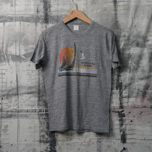 【Vintage Stock】ヴィンテージTシャツ Longboat Key Florida