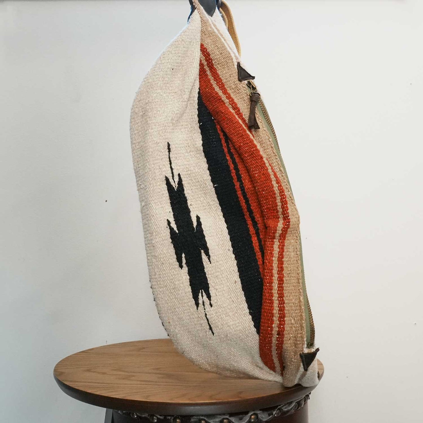 ビンテージメキシカンラグ使用のボディバッグ