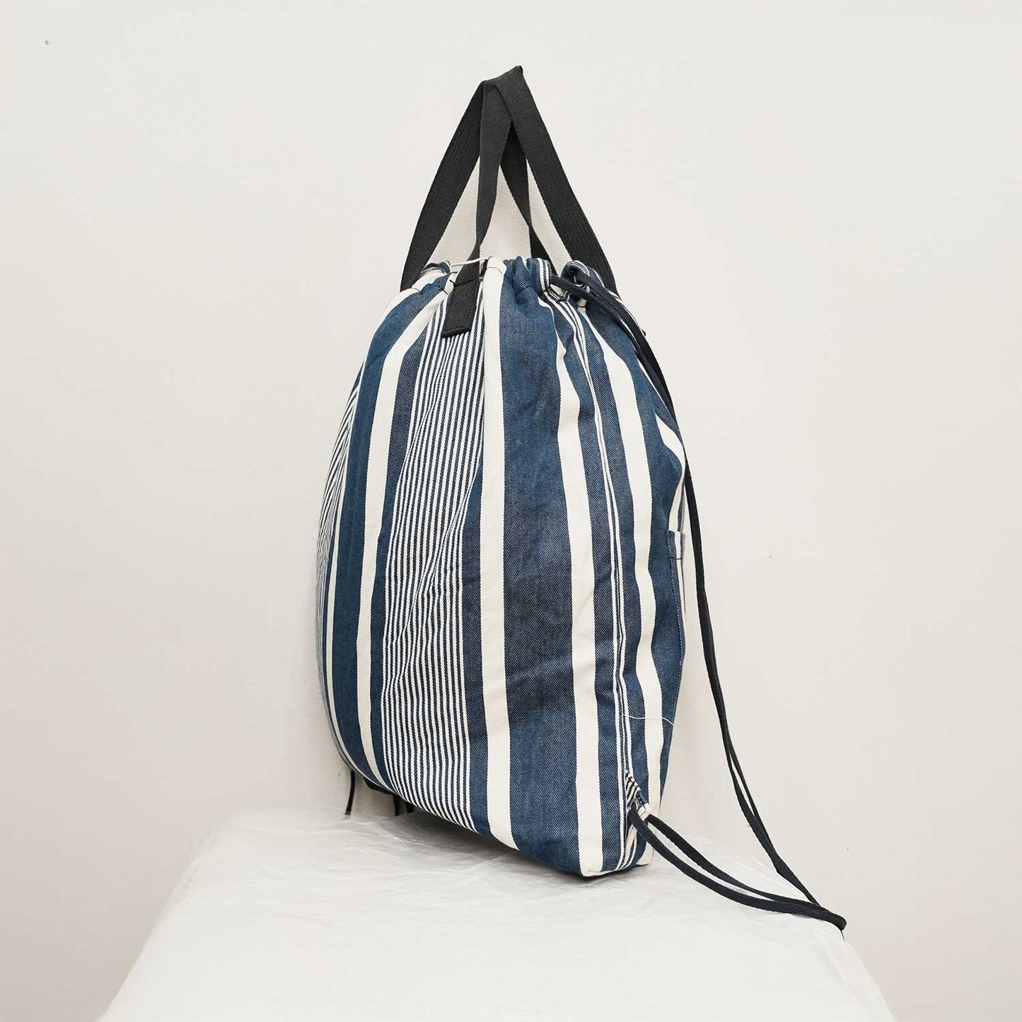 1940s フランスインテリア生地を再現したナップサック