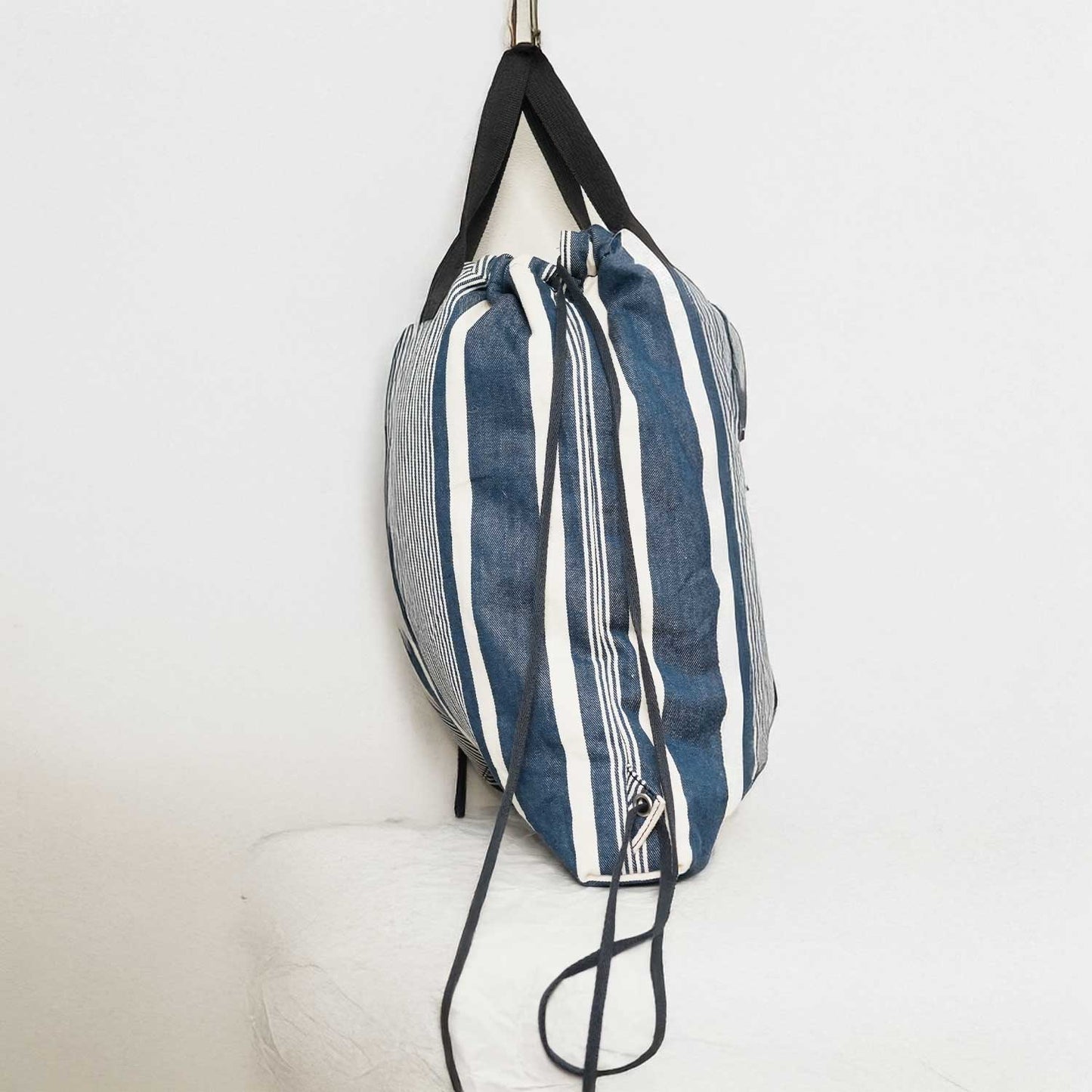 1940s フランスインテリア生地を再現したナップサック