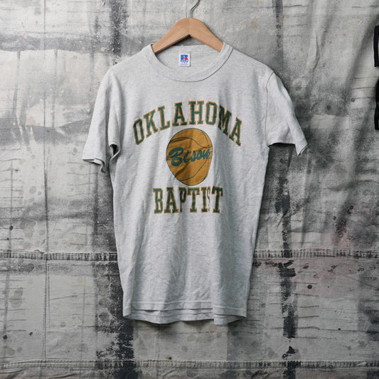 【Vintage Stock】ヴィンテージTシャツ Oklahoma Baptist Bison
