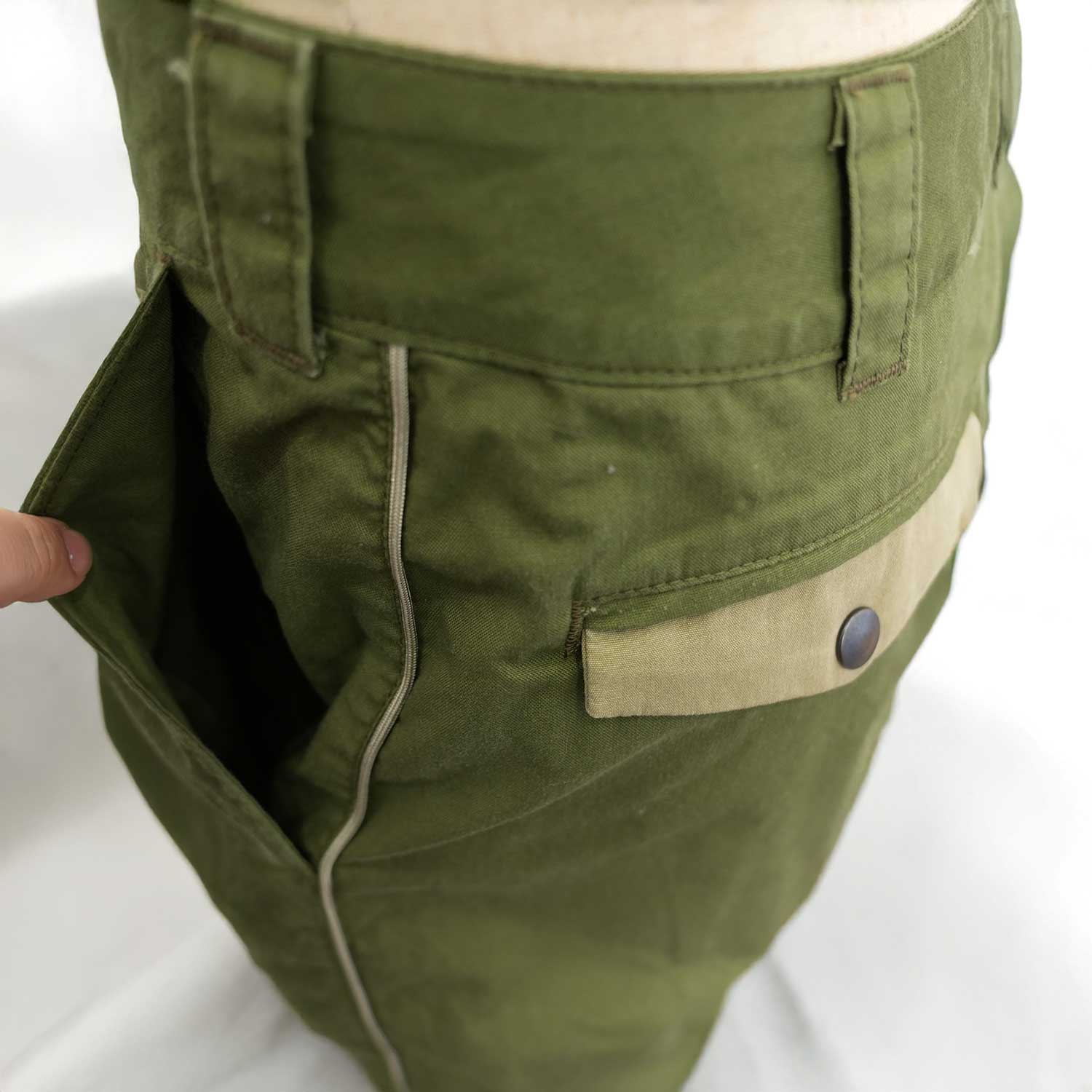 03 ビンテージ　TALONzip アメリカ軍 リメイクボディバッグ ミリタリーボディバッグ（サスティナブル・男女兼用） | unlife by