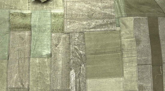 US armyテントパッチワーク|T.K GARMENT SUPPLY|EMAKE・RECYCLE・NATURALをメインコンセプトとして掲げたブランド