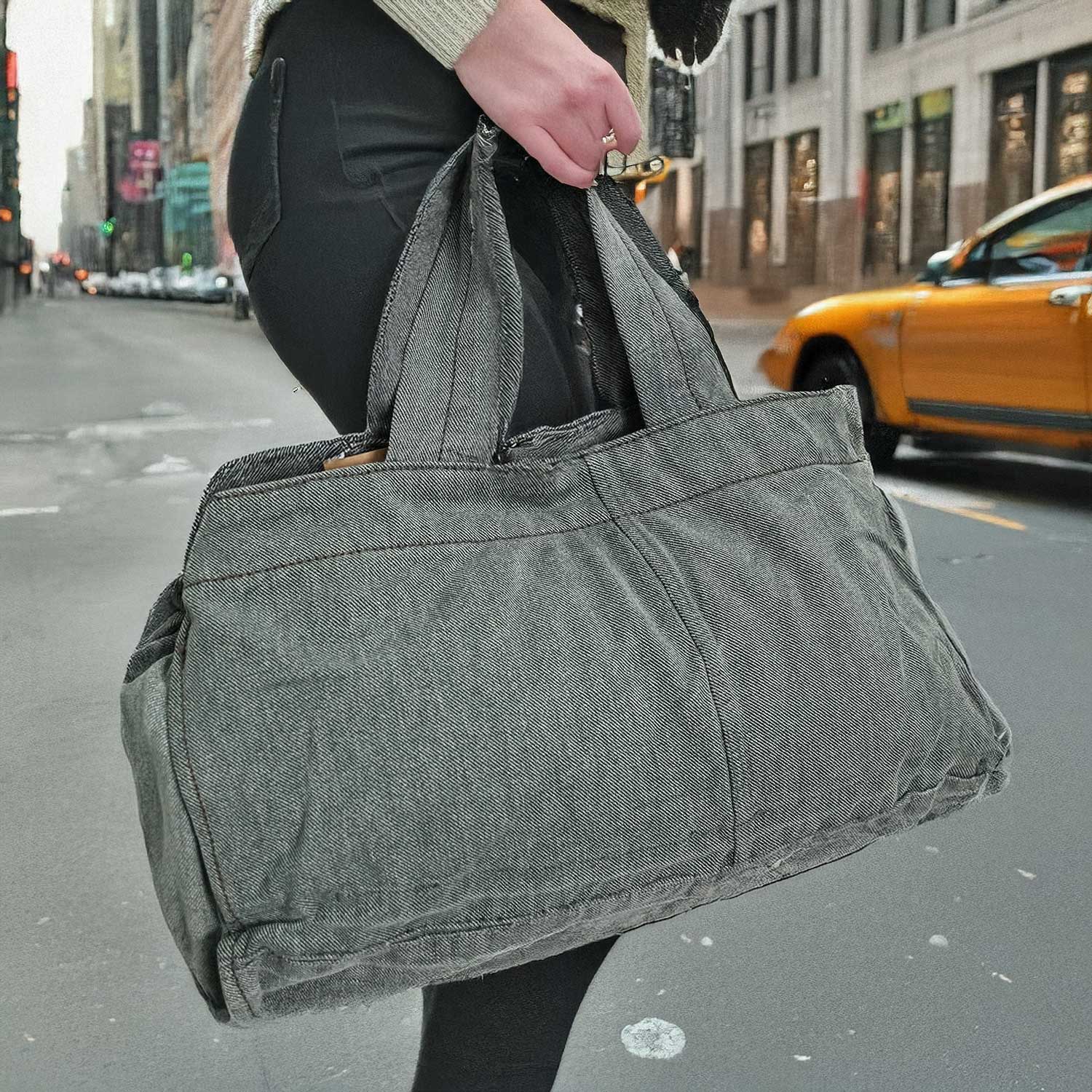 Swiss Military Denim Tote – ビンテージスイスミリタリーデニム