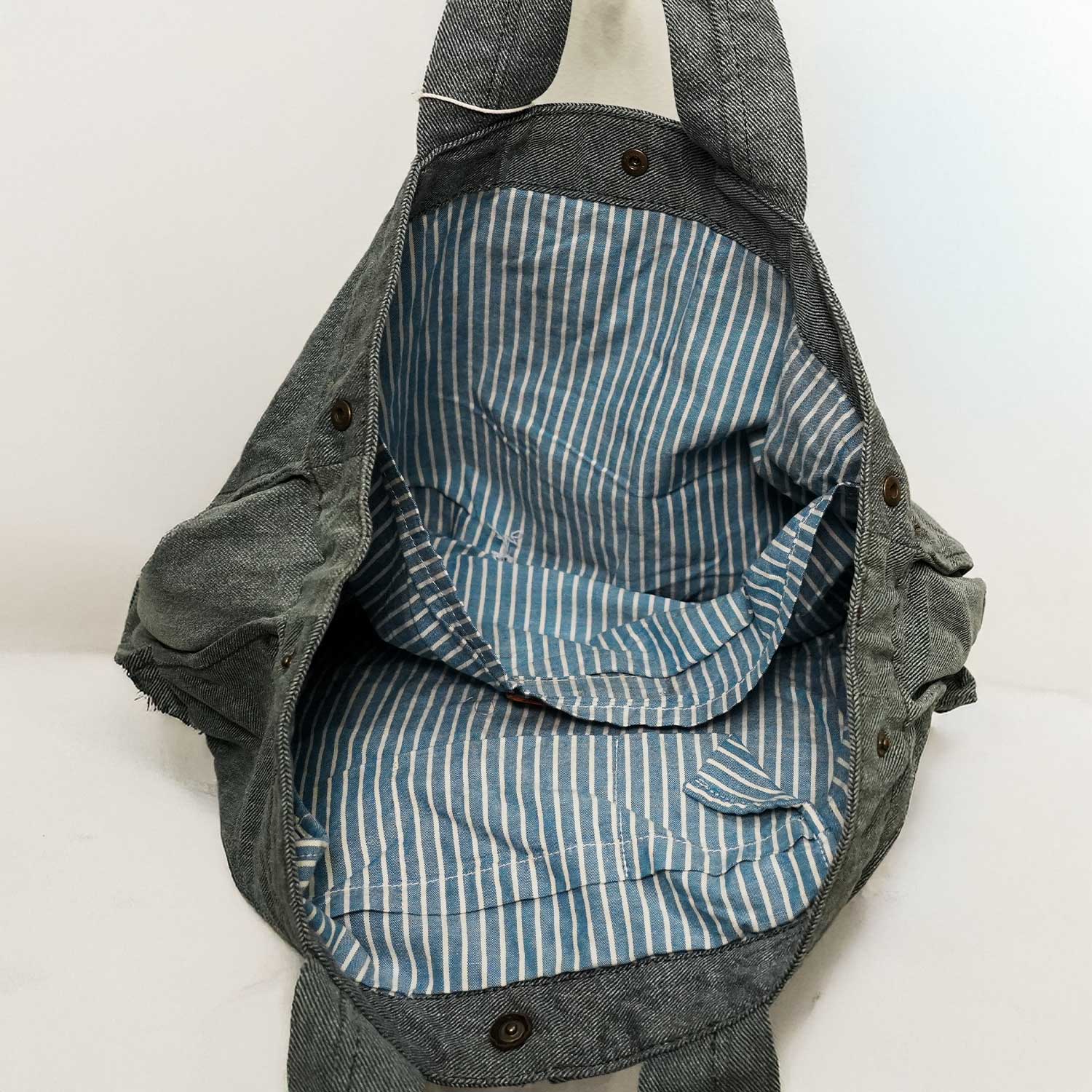 Swiss Military Denim Tote – ビンテージスイスミリタリーデニム