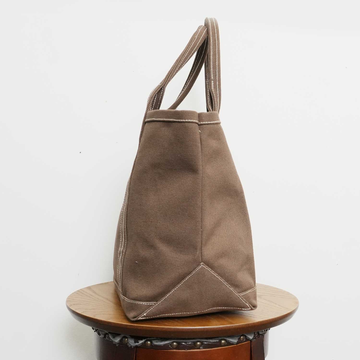 100-Year Tote】極厚4号帆布 ハンドメイド トートバッグ ブラウン｜100
