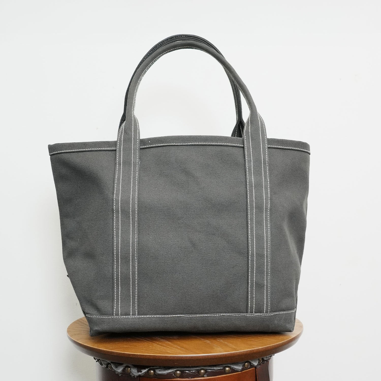 100-Year Tote】極厚4号帆布 ハンドメイド トートバッグ チャコール