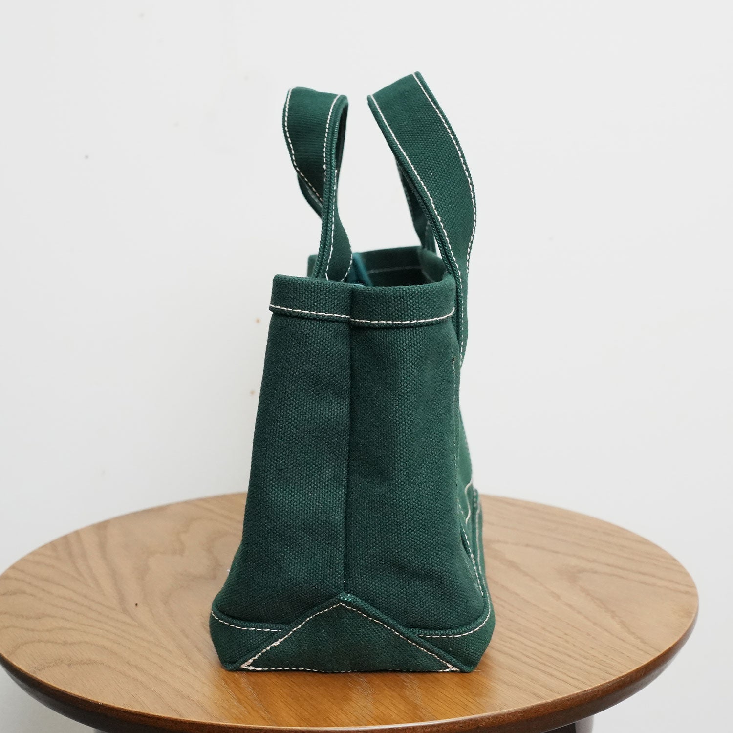 100-Year Tote】極厚4号帆布 ハンドメイド トートバッグ グリーン(ミニ