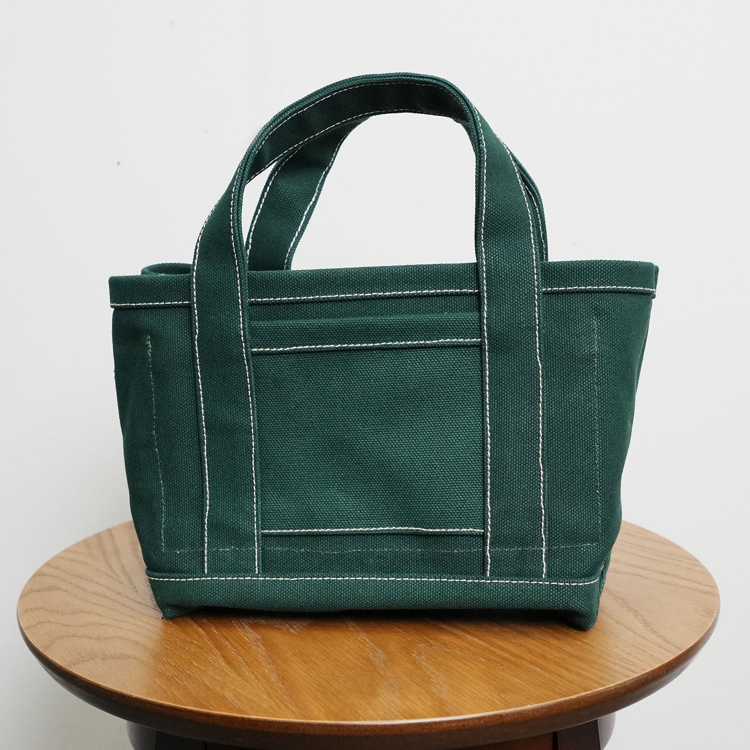 100-Year Tote】極厚4号帆布 ハンドメイド トートバッグ グリーン(ミニ