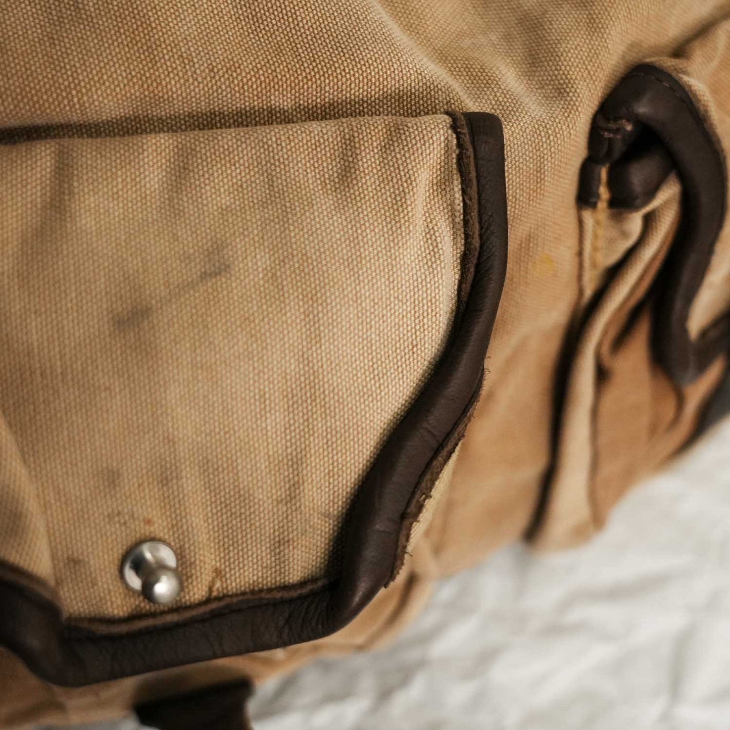 ヴィンテージ USワークジャケット リメイク メッセンジャーバッグ