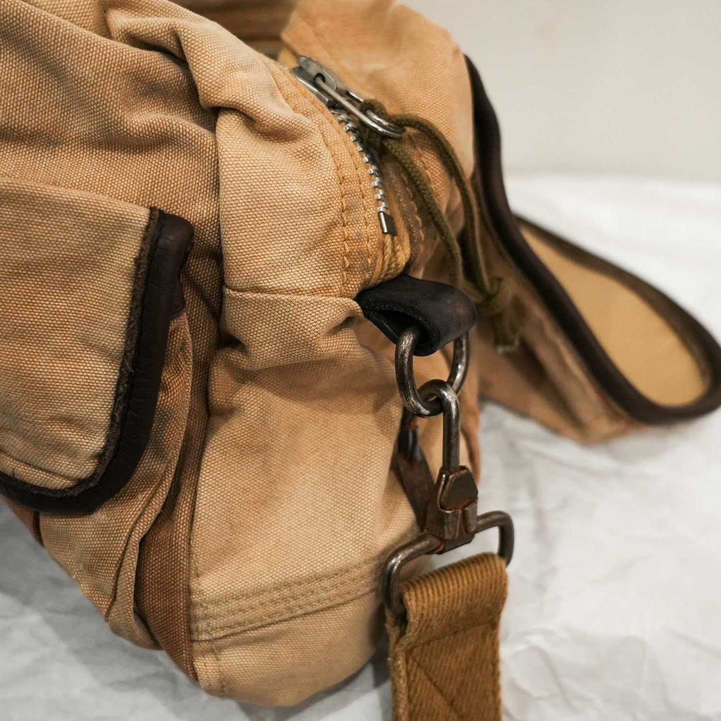 ヴィンテージ USワークジャケット リメイク メッセンジャーバッグ