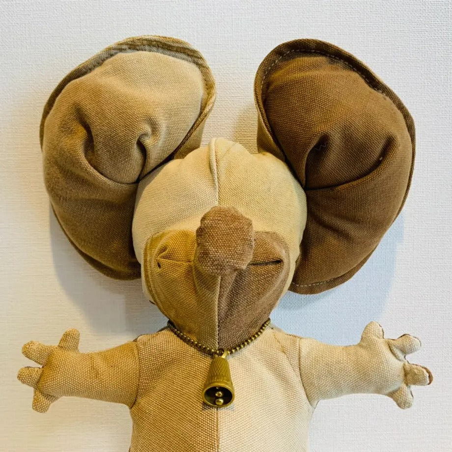 TK Duck Mouse（真鍮ペンダント）アップ｜T.K GARMENT SUPPLY｜リメイク・リサイクル・ナチュラルをメインコンセプトとして掲げたブランド