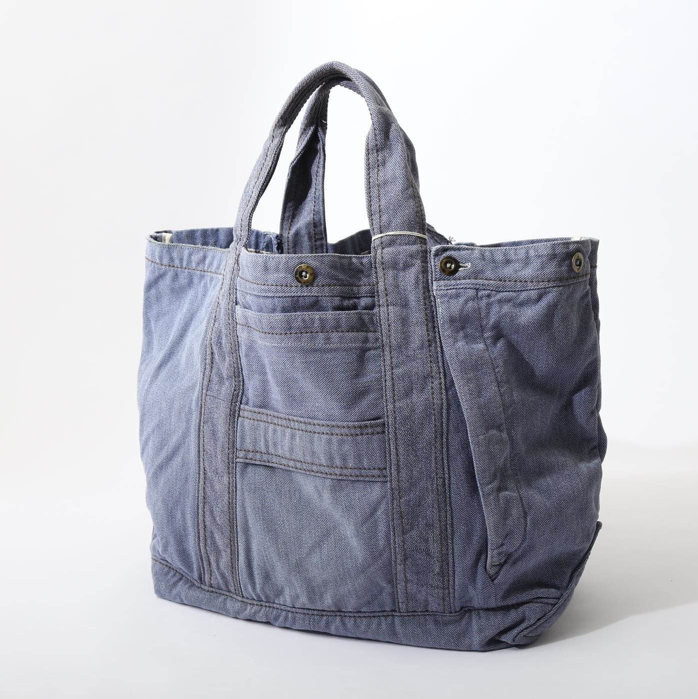 トートバッグ（TK-36SWJK）(1950年代アーミージャケットリメイク)｜T.K GARMENT SUPPLY｜リメイク・リサイクル・ナチュラルをメインコンセプトとして掲げたブランド4