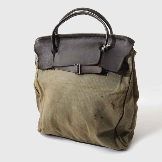 トラベルバッグ（TK-21LB-DF）(イタリア軍デットストックベッドカバーリメイク)ダメージ加工｜T.K GARMENT SUPPLY｜リメイク・リサイクル・ナチュラルをメインコンセプトとして掲げたブランド