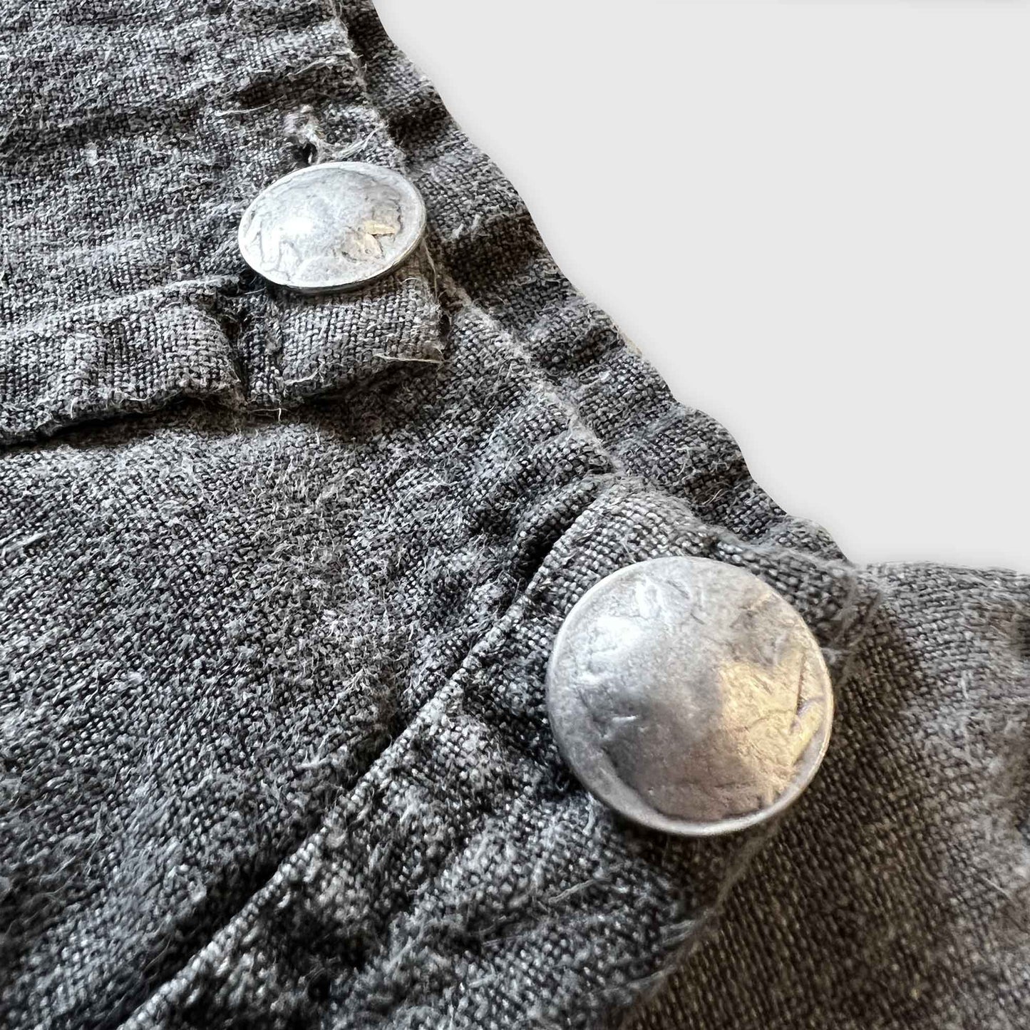 デッキシャツジャケット TKR-J2001（イタリアンリネン）｜T.K GARMENT SUPPLY｜リメイク・リサイクル・ナチュラルをメインコンセプトとして掲げたブランド　袖周り