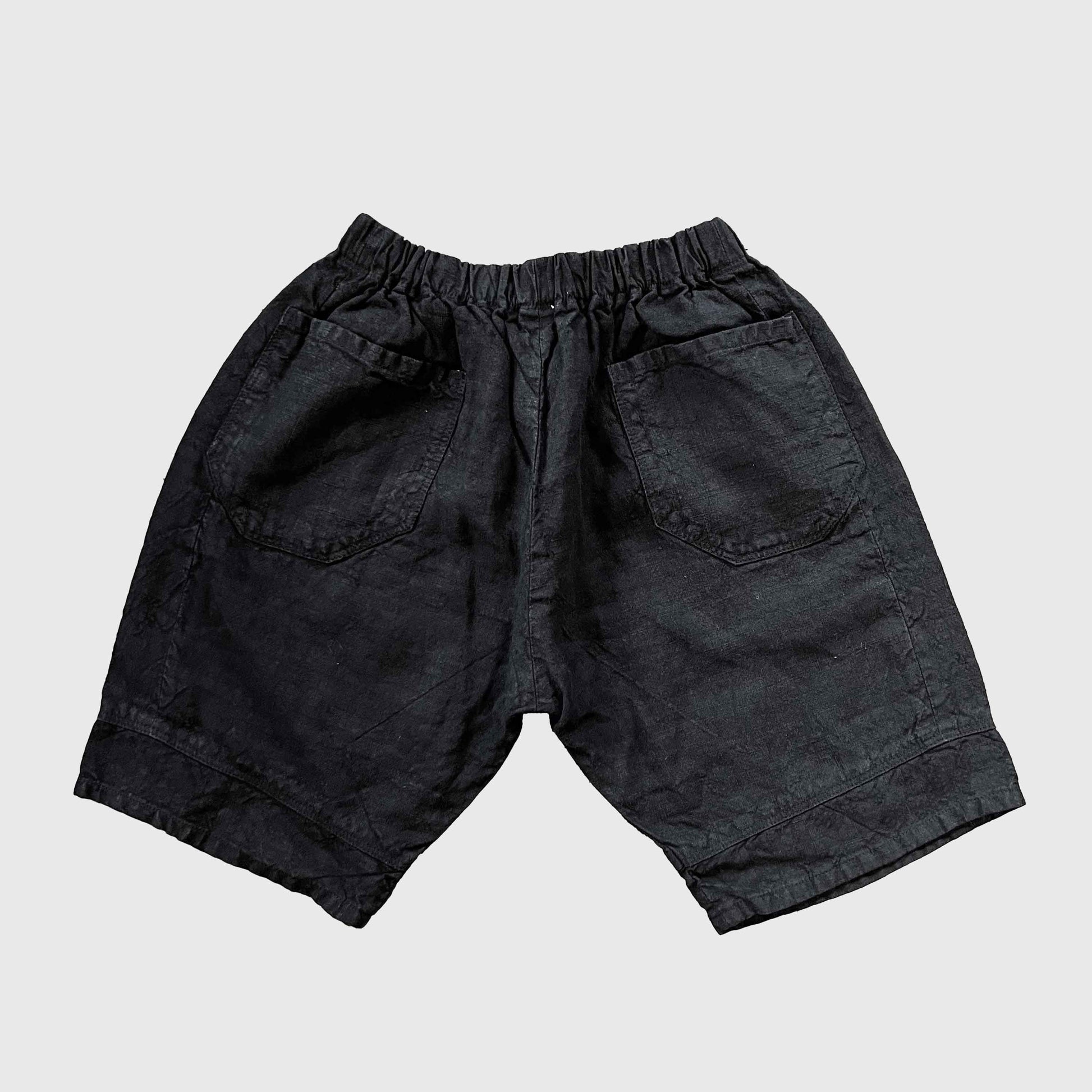 ショートパンツTKR-P2001（ヴィンテージクロスリメイク）｜T.K GARMENT SUPPLY｜リメイク・リサイクル・ナチュラルをメインコンセプトとして掲げたブランド　裏面