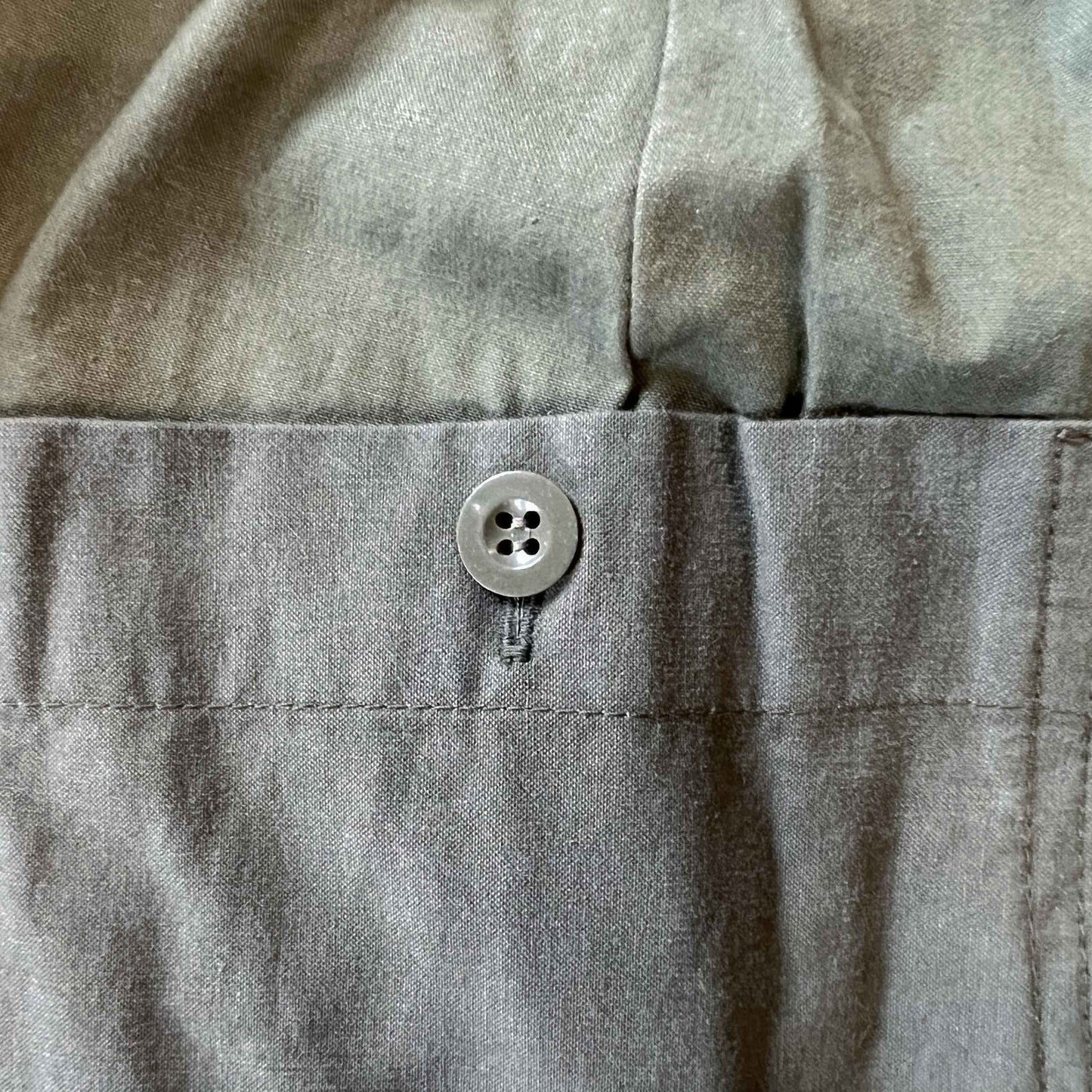 クライミングパンツ(USビンテージテントリメイク)｜T.K GARMENT SUPPLY｜リメイク・リサイクル・ナチュラルをメインコンセプトとして掲げたブランド　ポケットボタン